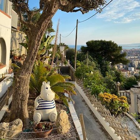 Superbe Appartement Grande Corniche Vue Sur Mer Nice A 4 Min Du Centre Ville Kültér fotó