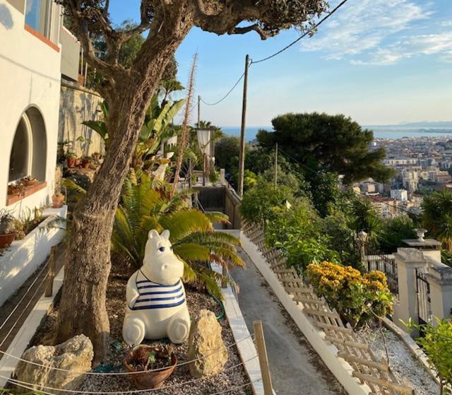 Superbe Appartement Grande Corniche Vue Sur Mer Nice A 4 Min Du Centre Ville Kültér fotó